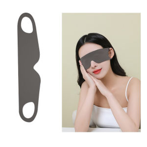 KIPRUN Zero Pressure Sleep Mask Lightweight Breathable Blockout Eye Mask for Sleeping with Ear Hanging Elastic Strap Soft and Comfortable Black Eye Blinder Travel