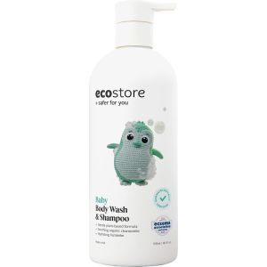 SỮA TẮM GỘI DỊU NHẸ CHO BÉ Ecostore Baby Body Wash & Shampoo Lavender & Fragrance Free 535ml