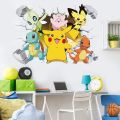 Pusat Wallsticker - Stiker Pokemon Pikachu / Dekorasi Ruangan Animasi Anak Bisa Custom Request. 