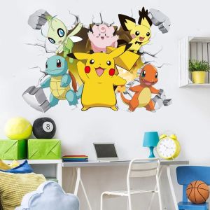 Pusat Wallsticker - Stiker Pokemon Pikachu / Dekorasi Ruangan Animasi Anak Bisa Custom Request