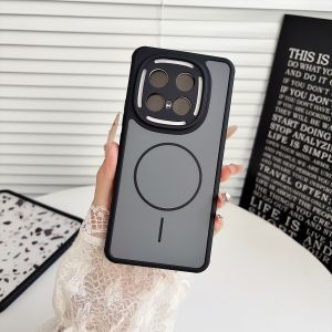 Shockproof Matte Wireless Charging Magnetic Case for Vivo iQOO 13 Anti-scratch Slim Fleece Camera Protection Phone Cover Funda