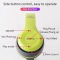 P47 FOLDABLE WIRELESS 5.0 BLUETOOTH  HEADPHONE ON - EAR HEADSET NOISE CANCELLATION. 