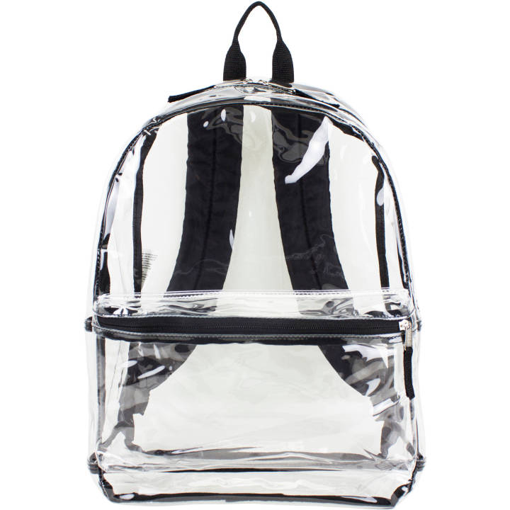 Kids and Adults Clear Plastic Backpacks PVC Material Transparent