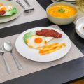 APPETITE SET 12 PCS PERLENGKAPAN MAKAN - HIJAU/KREM BEIGE. 