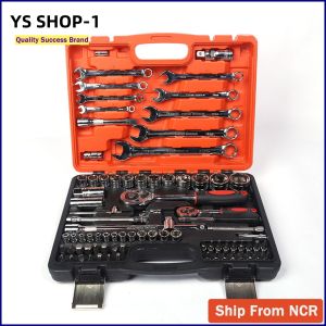 YS【COD】BTools 82PCS Car Repair Tools Socket Wrench Set Original Car Tools Set Car Tools Complete Set Torque Wrench Tool Box Set Wrench Tools Set Spanner Wrench Set Tools Wrench Socket Set Ratchet Wrench Socket Tools Toolbox Set Wrenches Tools Set For Car