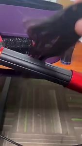 AEhs09 Huaqiangbei curling iron round barrel comb negative ion high-power nozzle inward curling high crown styling tool