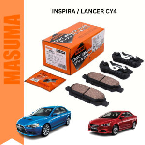 [MASUMA JAPAN] DISC BRAKE PAD REAR PROTON INSPIRA 1.8 2.0 (2010-2015) MIT LANCER CY4 (2007-2017) BREK PAD BELAKANG