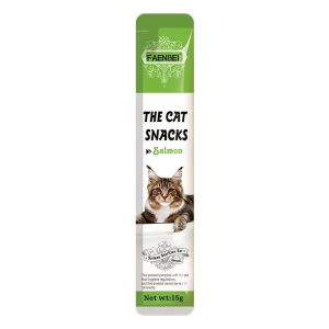 【SG SELLER】50/100pcs 100% Natural 15g Cat Treats Stick Tuna & Chicken & Salmon Cat Strip Snack Pet Wet Food 猫条 宠物零食