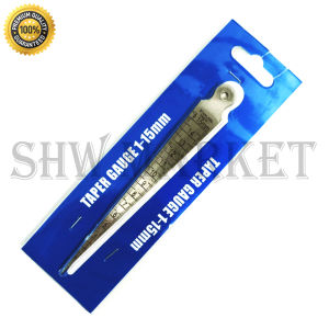 Taper Gauge Alat Pengukur Lubang 1 - 15mm Stainless Steel - 878