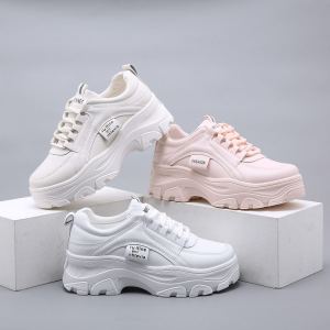 Sovella Levine Sneakers Sepatu Wanita Tali Sport - Sepatu Kekinian dengan Trend Korea + Asia Timur - Ukuran 36-40 (Panjang Kaki 23-25 cm) (Toko Resmi di Lazada)