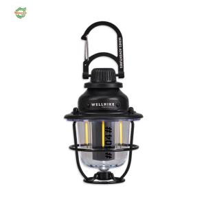 Stepless Dimming Vintage LED Tent Light for Camping and Hiking with Portable Design and Long Battery Life[Winnereco World]