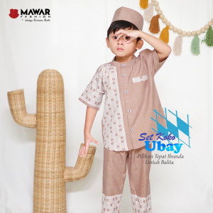Baju Koko Anak Ubay / Setelan Koko Anak Usia 0-5 Tahun