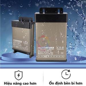 Nguồn tổ ong 12V-24V chống nước nguồn ổn áp ngoài trời nguồn xung đổi dòng điện AC sang DC cho đèn LED điện tử gia dụng