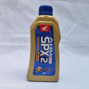 Oli SPX 2 800 ml AHM Oil SPX2 Beat Vario Scoopy Spacy Motor Honda Matic 0.8 L 10W-30 Fully Synthetic