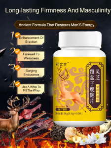 Reishi Raspberry Deer Antler Tablets Raspberry Deer Whip Pieces
