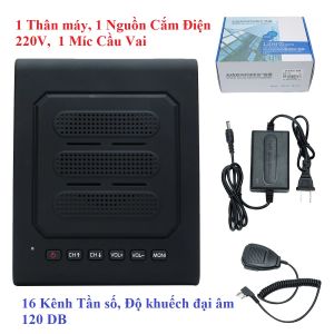 Bộ đàm Loa phóng thanh công suất âm thanh Lớn (Độ khuếch đại âm 120DB)
