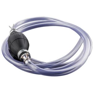 AUTOFun Car Universal Fuel Pump Rubber Manual Transfer Liquid Gasoline Petrol Diesel Hand Primer Bulb Tube Aluminum
