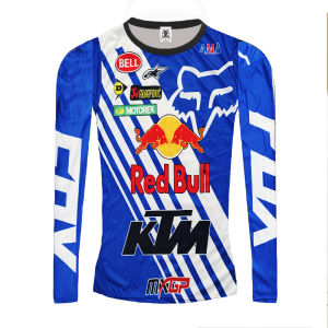 Fashion t-shirt long sleeve for women full set Cycling bike jersey bikers Motorcycle riding Sportswear #LaFOX01