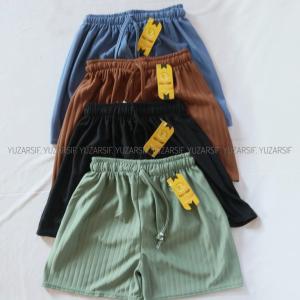 Celana Pendek Hotpants Wanita Knit // Celana Pendek Highwist
