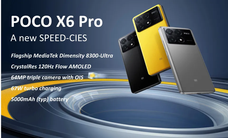 POCO X6 Pro 5G | Global ROM | Lazada Singapore
