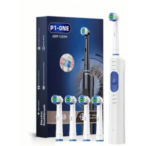 228Electric Toothbrush 3 Modes Rotating Automatic Teeth Cleaner IPX6 Waterproof Type-C Rechargeable Oral Care
