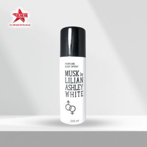 Parfum Badan Musk By Lilian Body Spray 200ml Produk Ori Aroma Segar dan Tahan Lama