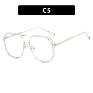 JN IMPRESSION Fashion Large Frame One-piece Sunglasses UV Protection Internet Celebrity Style Cool High Sense Sunglasses