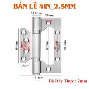 Bản Lề Âm Dương inox Bản Lề Mẹ Bòng Con Bản Lề Cữa