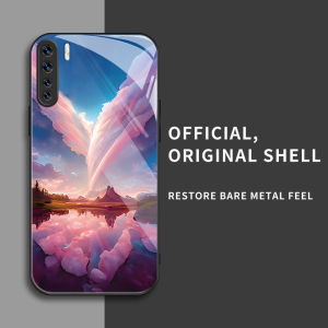 สำหรับ Oppo A91&Oppo F15&Oppo Reno3 4G เคสศัพท์ป้องกันการตกแบบทันสมัยลายท้องฟ้าเต็มดาว