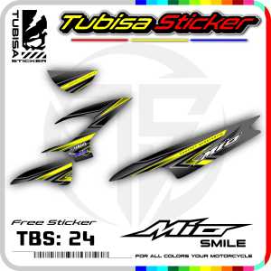 Sticker Striping Variasi Motor Mio Smile - Stiker Striping Variasi Mio Smile. TBS.24