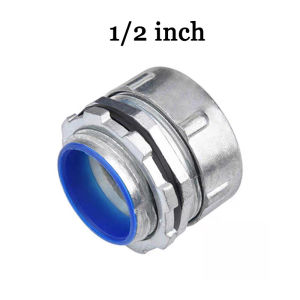 (Per Piece) Water Tight Conduit Hub 1/2" 3/4" 1" Liquid Tight Straight Connector for Liquid Tight