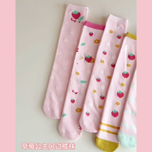 Tất thời trang trên vớ bê tất thoáng khí vớ Vớ đi bốt dài trên Tất Dài TớI GốI cho bé gái 3-8 tuổi