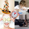 Đồng Hồ Bấm Giờ Trực Quan 60 Phút, Đồng Hồ Đếm Ngược Cơ Học Đồng Hồ Bấm Giờ Nhà Bếp, Đồng Hồ Dạy Học Trong Lớp Để Giảng Dạy, Họp Mặt, Nấu Ăn, Làm Việc. 