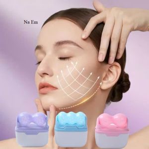 Con Lăn Massage Mặt Và Toàn Thân Làm Lạnh Nâng Cơ Săn Chắc Da Giảm Bọng Mắt Thu Nhỏ Lỗ Chân Lông Cho Mọi Loại Da