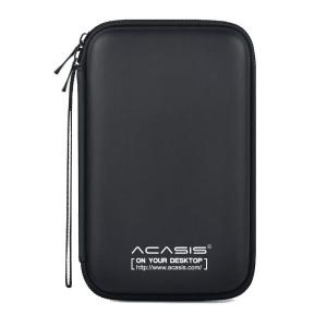 ACASIS External Hard Drive Case Bag Travel Electornics Accessories Organizer Bag Hard Drives 2.5 Inch Hard Drives USB Cable Earphone Cards and More