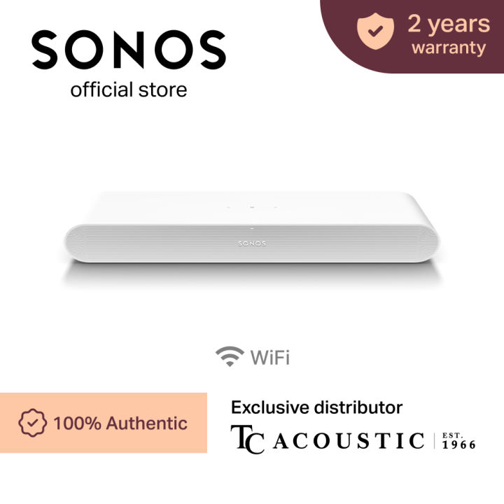 Sonos Ray Wireless Compact Soundbar for TV Lazada Lazada