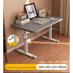 Furnibest Meja Adjustable Height Desk Meja Belajar Meja Kerja