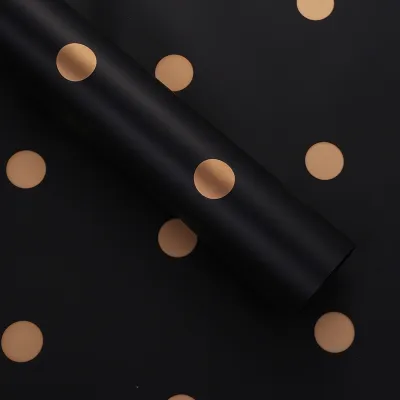 [MY Ready Stock] 20 Sheets Polka Dots Wrapping Paper Bouquet Gift Florist Wrap Wrapper Birthday Kertas Pembalut Bunga Hadiah Telur