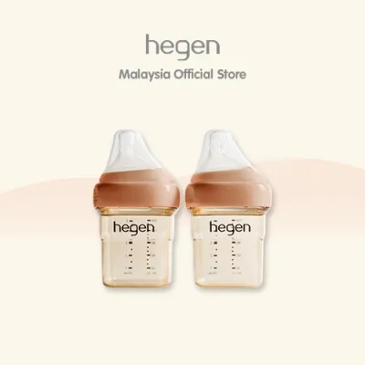 Hegen PCTO™ 150ml/5oz Feeding Bottle PPSU (2-pack) Auburn