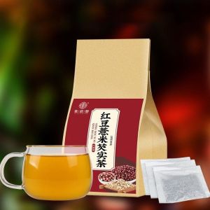 Red bean coix seed tea gorgon seed tea red adzuki beans 150g 30 small bags brewed into tea