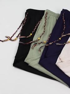 Japanese Samurai Cotton Linen Harem Pants Mens Summer Breathable Print Cropped Pants Mens Casual Elastic Waist Fitness Trousers2026
