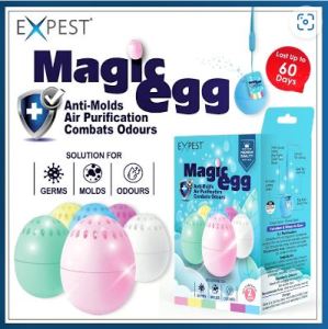 Magic Egg - Anti-Mould Combats Odor & Purify Air