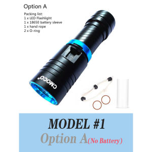 CMOCO Cree L2 p70 3000 lm diving flashlight underwater 200m waterproof for Camping Fishing