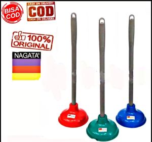 (BISA COD) PROMO Alat Sedot WC Karet NAGATA NGT 469 / Pompa WC / Pembersih Saluran Air / Pompa Kloset