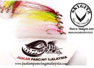 SKYGITZ MALAYSIA ANJANG CLOUSER MINNOW PEACOCK BASS SPIN FLY LURE 5pcs