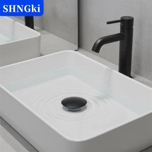 SHNGki Lưu vực cắm 66mm chrome chất thải chìm lên nắp đẩy nút bấm Clack thay thế drainer cho nhà bếp phòng tắm bồn rửa bảo trì