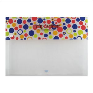 Carry File 3 CM TOMEX F4 (Folio) Tas Dokumen Map Dokumen 2 Kancing Carry File Box Motif
