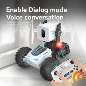 Childrens RC remote control car with high-definition camera for remote conversations photography