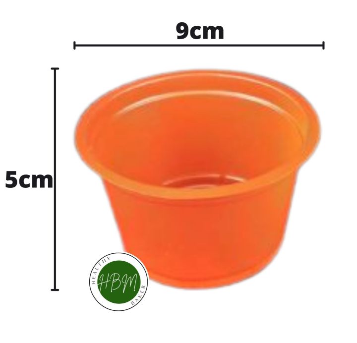 9CM X 5CM 发糕杯 Acuan Kuih Lompang Kuih Kosui Kuih Nona Manis Small / Red ...