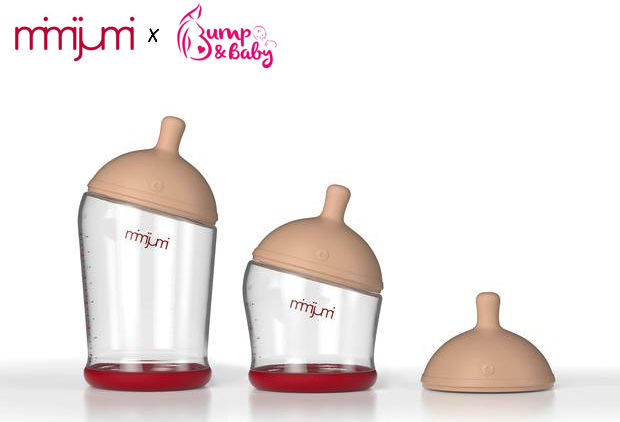 Mimijumi Nipple (1pc) Baby Bottle (Not So Hungry 8oz)